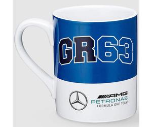 Mercedes-AMG Petronas F1 Team George Russel 63 Porcelain Coffee Mug