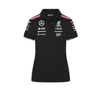 Mercedes AMG Petronas F1 Women's 2024 Team Polo - Black - Size: XS