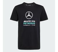 Adidas Unisex Kids T-Shirt Mercedes-AMG Petronas Formula 1 Team DNA Graphic Tee Black 9-10 Years