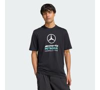 adidas Men's Mercedes - AMG Petronas Formula 1 Team DNA Graphic TEE, Black/semi Mint Rush, XS