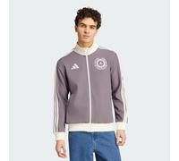 adidas Men's Mercedes - Amg Petronas Formula 1 Team Silver Arrows Icon Track Top Sweatshirt, granite/off white, 3XL