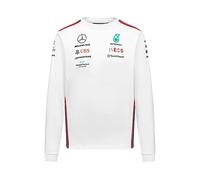 Mercedes AMG Petronas Formula One Team - 2023 Team Long Sleeve T-shirt - White - Men - Size: XL