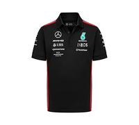 Mercedes AMG Petronas Formula One Team - 2023 Team Polo - Black - Men - Size: XL