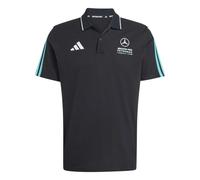 adidas Men's Mercedes - AMG Petronas Formula 1 Team DNA Polo, Black/semi Mint Rush, M