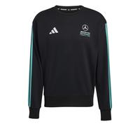 adidas Men's MERCEDES - AMG PETRONAS FORMULA 1 TEAM DNA SWEAT TOP, black/semi mint rush, XS