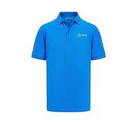 Mercedes AMG Petronas Formula One Team - George Russell Polo - Blue - Men - Size: L