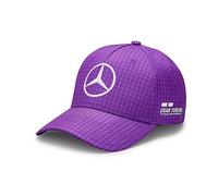 Mercedes AMG Petronas Formula One Team - Kids 2023 Lewis Hamilton Driver Cap - Purple - Size: One Size