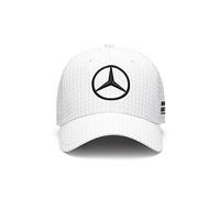 Mercedes AMG Petronas Formula One Team - Kids 2023 Lewis Hamilton Driver Cap - White - Size: One Size