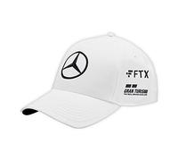 Mercedes AMG Petronas Formula One Team - Official Formula 1 Merchandise - Lewis Hamilton Kids 2022 Team Cap - White - One Size