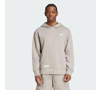 adidas Men's MERCEDES - AMG PETRONAS FORMULA ONE TEAM PREMIUM SWEAT HOOD MEN, putty beige/wonder alumina, XL