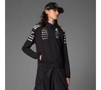 adidas Women's MERCEDES - AMG PETRONAS FORMULA ONE TEAM TEAM QUARTER ZIP WOMEN, black/white, M
