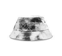 Mercedes AMG Petronas Formula One Team - Tie Dye Bucket Hat - Grey - Unisex - Size: One Size