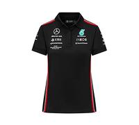 Mercedes AMG Petronas Formula One Team - Womens 2023 Team Polo - Black - Size: XS
