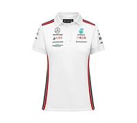 Mercedes AMG Petronas Formula One Team - Womens 2023 Team Polo - White - Size: L