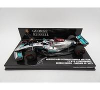 Minichamps Mercedes-AMG F1 W13 4th Bahrain GP 2022 - George Russell 1/43 Scale