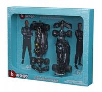 Mercedes AMG W14 Hamilton Russell BOLIDE SET F1 1:24 BBURAGO 18-28062