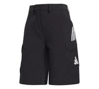 adidas Women's Mercedes - AMG Petronas Formula 1 Team Mechanics Short, Black/Grey Two, XXS