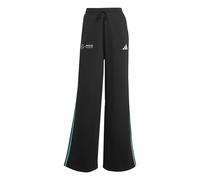adidas Women's Mercedes - AMG Petronas Formula ONE Team DNA Pant Women, Black/White, L