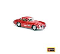 BBurago Diecast Model Car Mercedes-Benz 300 SL 1954 1:24 Silver