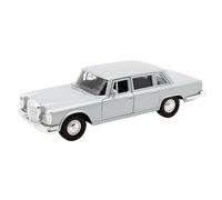 Mercedes-Benz 600 1963 Model Car Metal Model Car with Pull-Out Motor Toy Car Welly 4 Variants 32 (Metallic Silver)