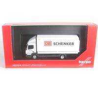 Mercedes-Benz Atego 13 Tarpaulin Truck With Loading Ramp DB Schenker 1:87 Herpa