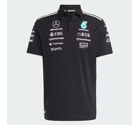 Mercedes-Benz by adidas Men's Polo Shirt Team Size XS Black Mercedes-AMG F1