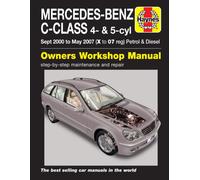 Mercedes-Benz C-Class Petrol & Diesel (Sept 00 - May 07) Haynes Repair Manual