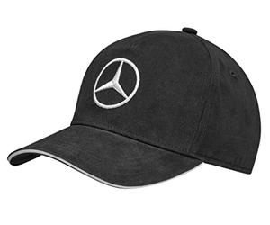 Mercedes-Benz, Cap, adjustable size. Various designs. Official product., black, One Size