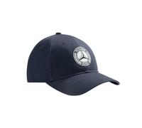 Mercedes-Benz Classic Baseball Cap Adjustable Navy Blue Cotton Star Logo Hat