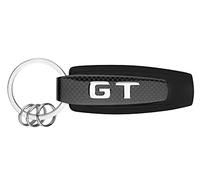 Mercedes-Benz Collection Keyring | Typo AMG GT | Silver/Black/Yellow | Stainless Steel
