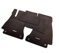 Mercedes-Benz E-Class CLS 213 Velour Floor Mat Set Carpet Espresso Brown 4-Piece