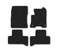 Mercedes-Benz EQA (2021+) Car Mats Accessories Tailored Fit Carpet Floor Mats Non Slip Black Trim Full Coverage Compatible Accessory Front Rear Set Anti Slip Granulated Backing Hand-Finished Clips
