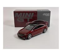 Mercedes Benz EQS 580 4MATIC Red Metallic RHD 1:64 Mini GT MGT00970R