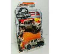 JEEP WRANGLER '93 Jurassic Park World OFFICIAL Matchbox 4X4 Dennis Nedry FMX24