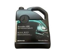 Mercedes-Benz Genuine AMG 0W40 Engine Oil 5L High Performance Synthetic Motor Oil OEM MB 229.5 Specification Superior Protection Efficiency & Reliability A000989650813FCCK