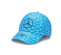 Mercedes-Benz Genuine Baseball Cap Unisex George Russell Blue Sporty B67999698
