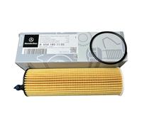 Mercedes-Benz Genuine Oil Filter Element A6541801100, OEM Engine Oil Filter for M654 & M656 Engines, Fits C-Class W205/W206, E-Class W213, GLC X253, GLE W167, S-Class W222/W223, Sprinter W907