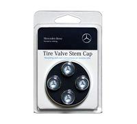 Mercedes Benz Genuine Q-6-40-8131 - Valve STEM CAPS, Blue Laurel Wreath