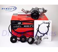MERCEDES-BENZ KP26PK2260-1 NEW GATES Water Pump + V-Ribbed Belt Kit Micro-V® Kit