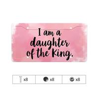 Mercedes Benz License Plate Frame Daughter Of The King: A Heartfelt Declaration License Plate Bling License Plate Frame Bronco License Plate Fra