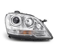 Mercedes Benz M Class Headlight Right W164 08-11 Chrome Projector O/S OEM Hella