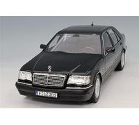 Mercedes-Benz S600 1997 Black Obsidian Metallic 1/18