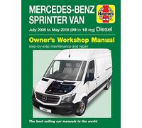 Haynes – Mercedes-Benz Sprinter Diesel Vans (906 Series) July 09–May 18 – Paperback