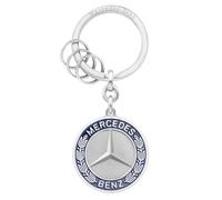 Mercedes-Benz, Car and motorcycle keyring pendant, 3 rings added. Various designs. Official product., Stuttgart, S, Classic