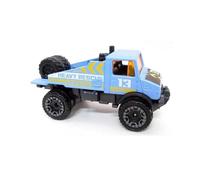 Mercedes-Benz Unimog 1300L HW Haulers 4/5 (61/250) HKJ99 Short Card Mattel 2023 + Blister & Card Protector Pack Friki Monkey