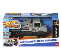 Mercedes-Benz Unimog Model Toy Car Diecast 1:43 Scale Hot Wheels Pull-Back