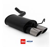 Mercedes Benz W201 (190) Sport Exhaust Silencer 2x76mm SR- Design