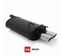 Mercedes Benz W202 Sport Exhaust Muffler 2x76mm SR-Design