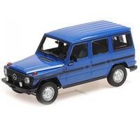 Mercedes BM460 G-Modell long blue diecast model car 155038100 Minichamps 1:18