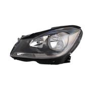 Mercedes C Class 11-14 Headlight Dark Grey With Motor Left Hand (9624)